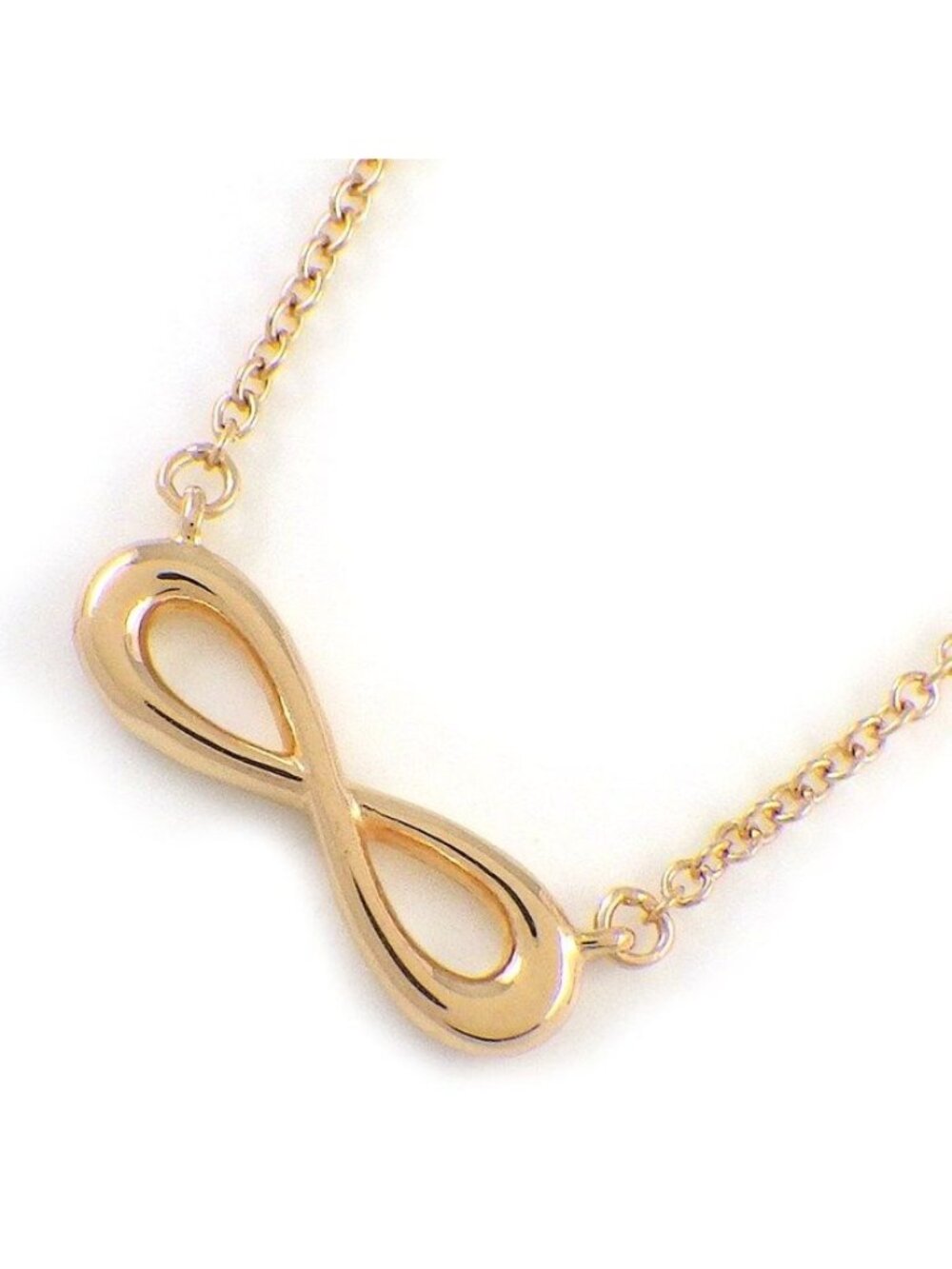 Tiffany & Co Necklace Infinity 18K Pink Gold